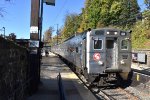 Train # 3218 departing Media for Elm St Station in Norristown.